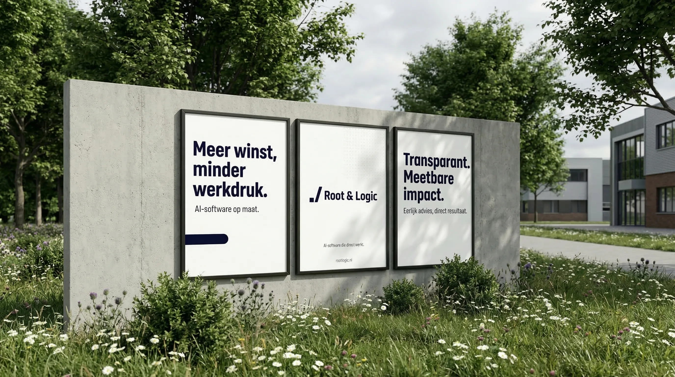 Root & Logic billboard