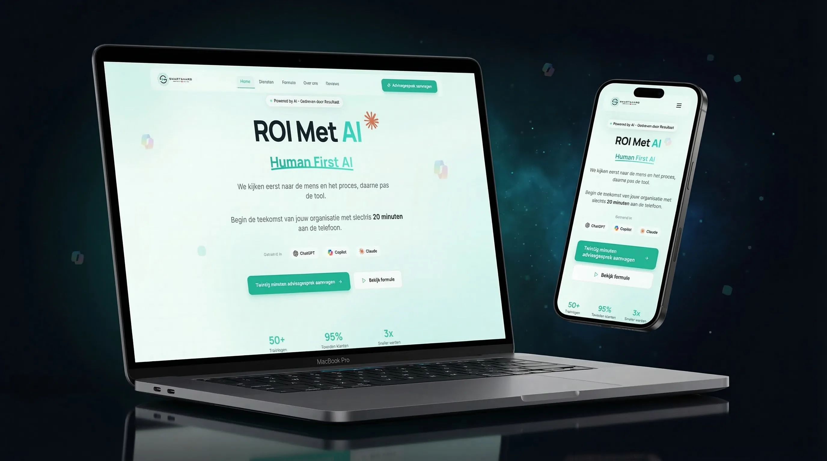 Smart & Hard website