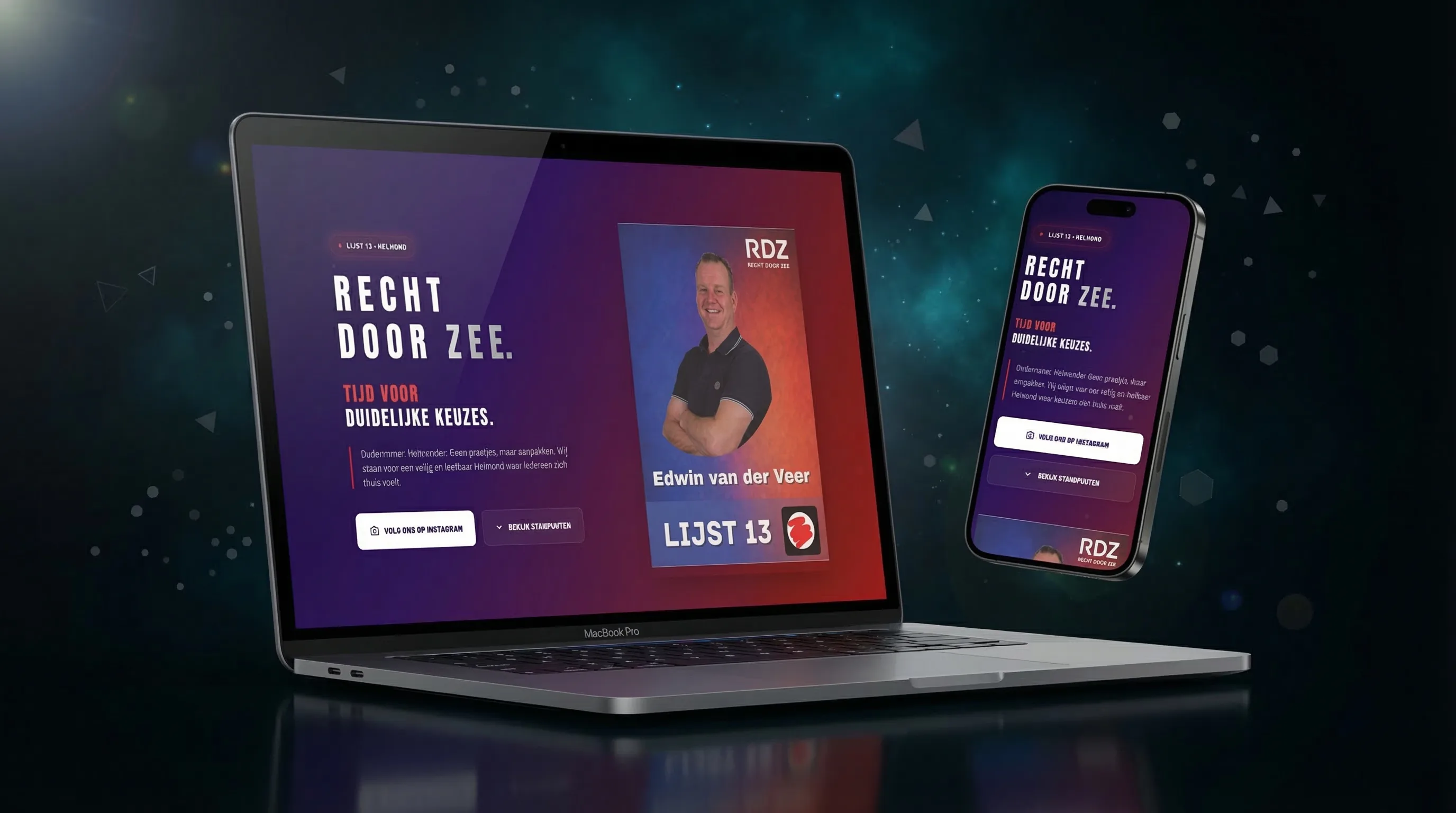 Recht Door Zee website